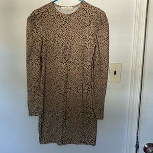 Mi Ami - Super Soft Leopard Print Body Con Dress